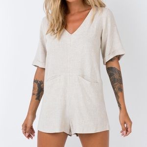 Zara Romper Natural